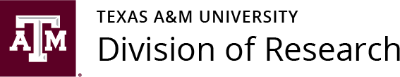 Texas A&M University Division of Research logo